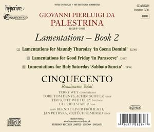 Produktbild: Lamentationes 2.Buch