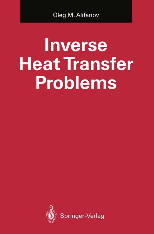 Produktbild: Inverse Heat Transfer Problems