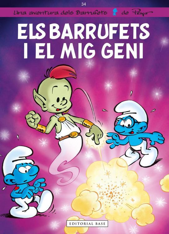 Produktbild: Els Barrufets i el mig geni