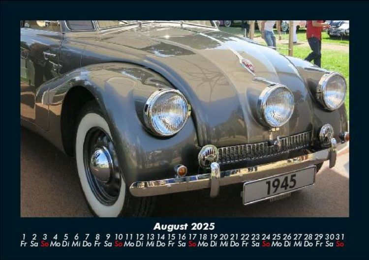 Produktbild: Welt der Oldtimer 2025 Fotokalender DIN A5