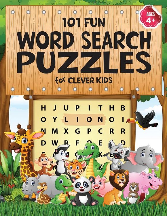 Produktbild: 101 Fun Word Search Puzzles for Clever Kids 4-8