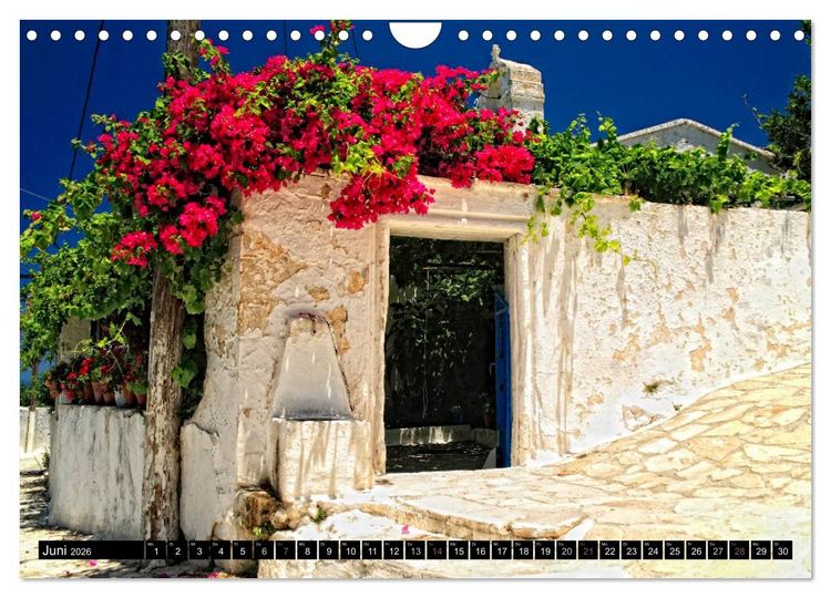 Produktbild: Mediterrane Ansichten 2026 (Wandkalender 2026 DIN A4 quer), CALVENDO Monatskalender