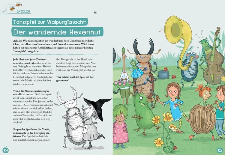 Basteln & Spielen mit Petronella Apfelmus - 99 zauberhafte Ideen für Frühling und Sommer