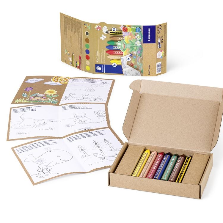 Produktbild: STAEDTLER Noris junior Schreib- und Zeichbedarf Noris junior 61 C1, Gemischtes Set Malaktivit&auml;ten f&uuml;r Kleinkinder