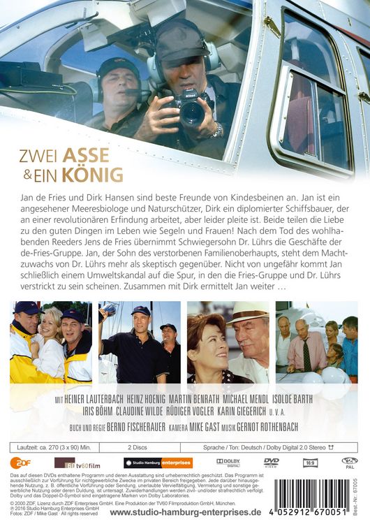 Produktbild: Zwei Asse und ein K&ouml;nig [2 DVDs]