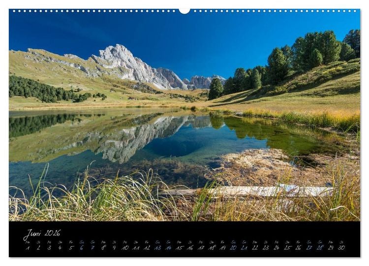 Produktbild: Dolomiten (Wandkalender 2026 DIN A2 quer), CALVENDO Monatskalender