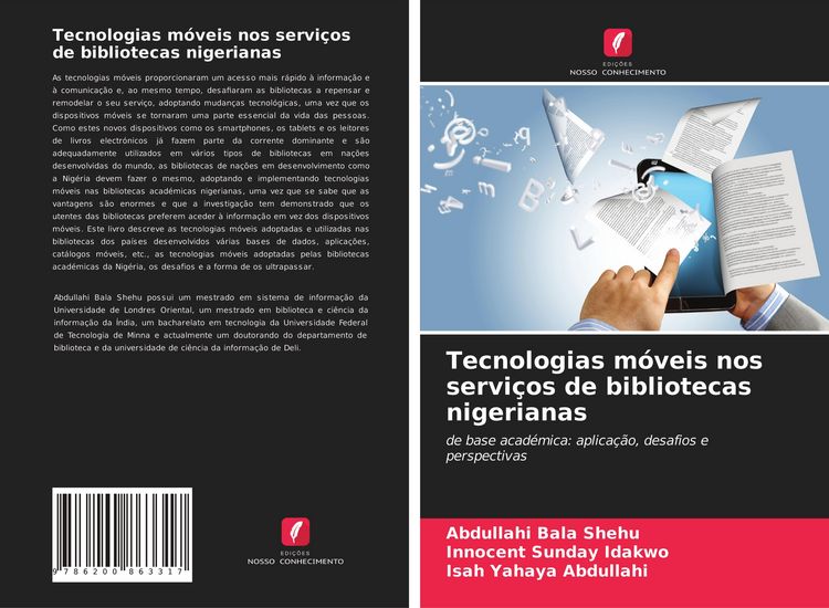 Produktbild: Tecnologias m&oacute;veis nos servi&ccedil;os de bibliotecas nigerianas