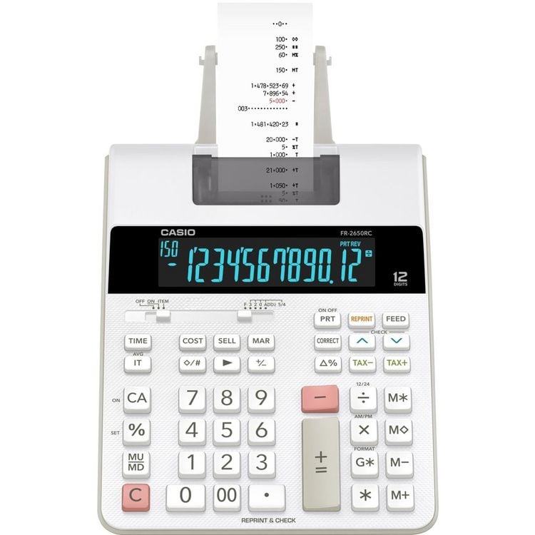 Produktbild: CASIO&reg; druckender Tischrechner FR-2650RC