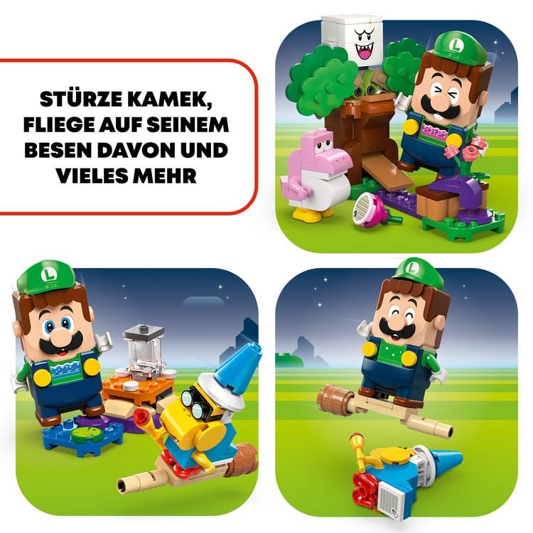 Produktbild: LEGO Super Mario Abenteuer mit dem interaktiven LEGO Luigi 71440