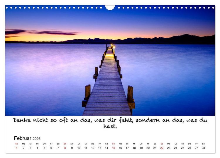 Produktbild: Meditation Wasser (Wandkalender 2026 DIN A3 quer), CALVENDO Monatskalender