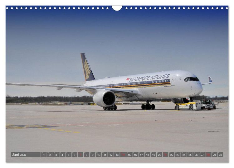Produktbild: Flugzeuge zwischen Himmel und Erde (Wandkalender 2026 DIN A3 quer), CALVENDO Monatskalender