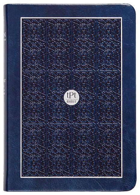 Produktbild: The Passion Translation New Testament with Psalms Proverbs and Song of Songs (2020 Edn) Compact Navy Faux Leather