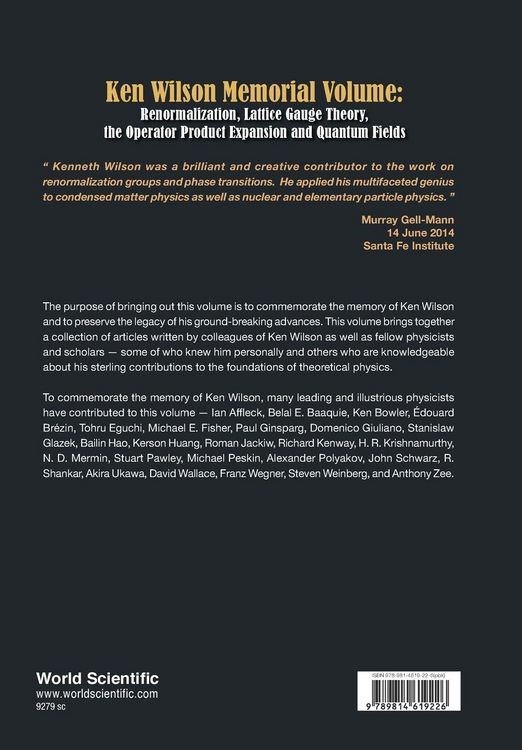 Produktbild: KEN WILSON MEMORIAL VOLUME