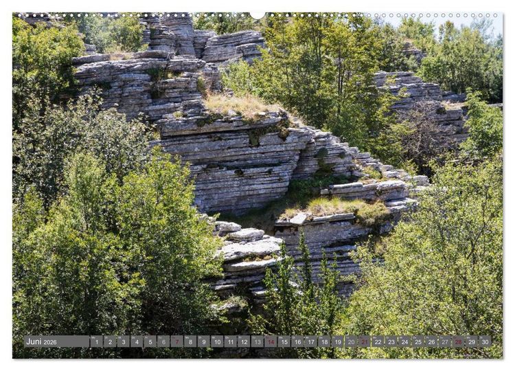 Produktbild: Griechenland 2026 - Zagorochoria und Vikos-Schlucht (Wandkalender 2026 DIN A2 quer), CALVENDO Monatskalender