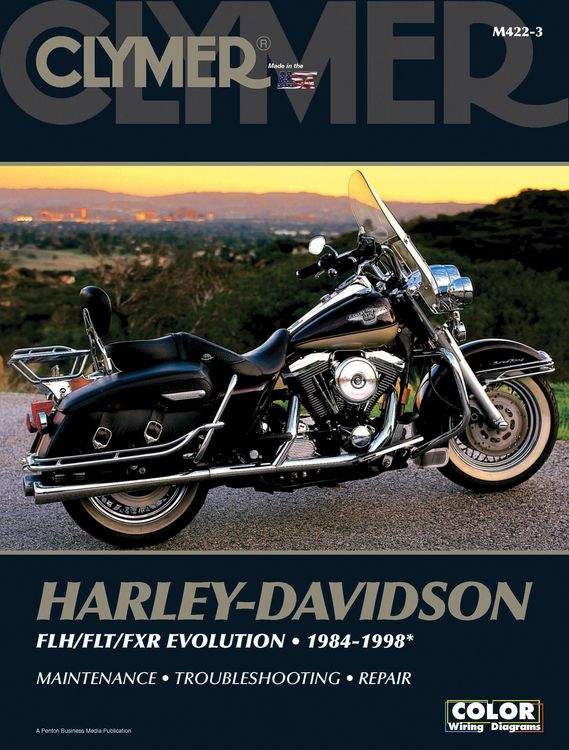 Produktbild: Harley-Davidson Road King, Electra, Tour Glide, Low Rider Motorcycle (1984-1998) Clymer Repair Manual