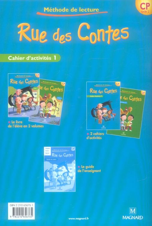 Produktbild: Rue des contes, m&eacute;thode de lecture CP cycle 2 : cahier d'activit&eacute;s