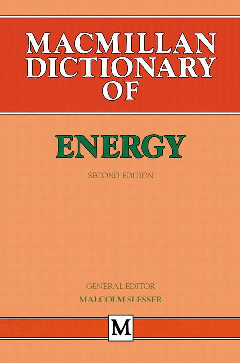 Produktbild: Dictionary of Energy
