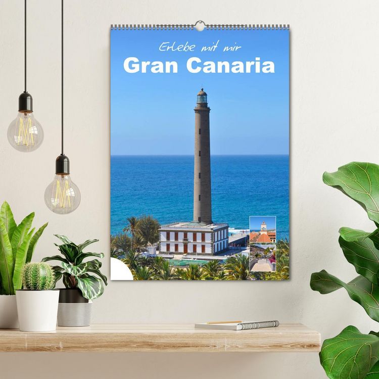 Produktbild: Erlebe mit mir Gran Canaria (Wandkalender 2026 DIN A2 hoch), CALVENDO Monatskalender