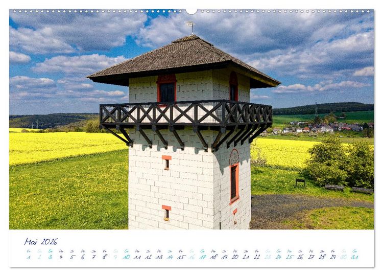 Produktbild: Taunus, deine T&uuml;rme (hochwertiger Premium Wandkalender 2026 DIN A2 quer), Kunstdruck in Hochglanz