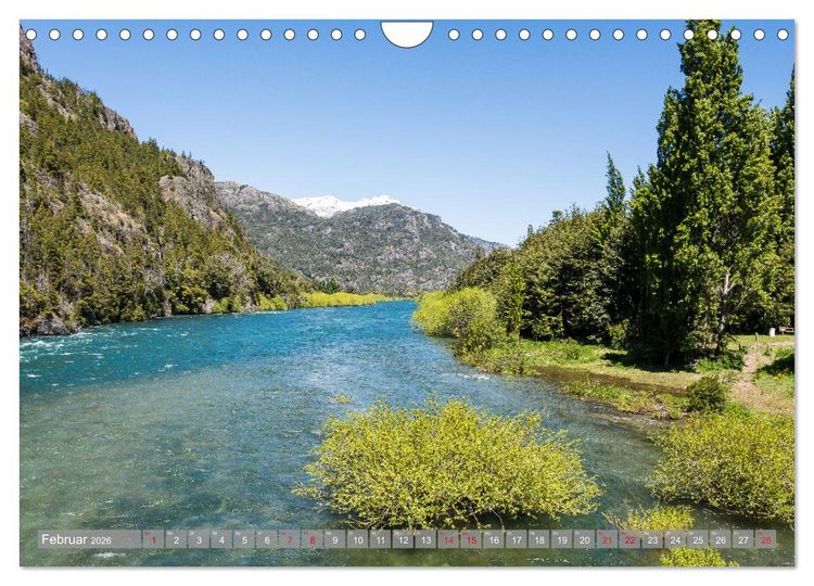 Produktbild: Patagonien - Eine Landschaft der Kontraste (Wandkalender 2026 DIN A4 quer), CALVENDO Monatskalender