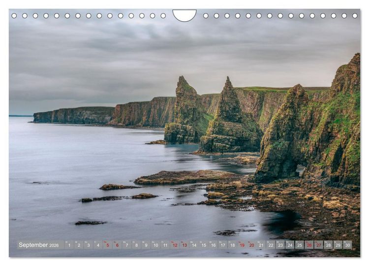 Produktbild: Schottlands NC 500, der Roadtrip durch die wilden Highlands. (Wandkalender 2026 DIN A4 quer), CALVENDO Monatskalender