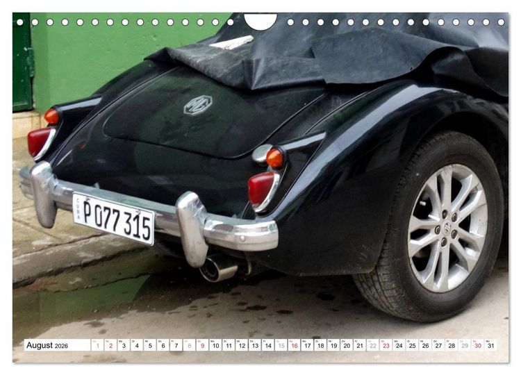 Produktbild: Englische Roadster - Oldtimer Schmuckst&uuml;cke der F&uuml;nfziger Jahre (Wandkalender 2026 DIN A4 quer), CALVENDO Monatskalender