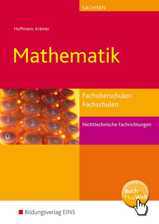 Produktbild: Mathematik f&uuml;r Fachoberschulen und Fachschulen nichttechnische Fachrichtungen in Sachsen