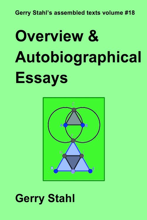 Produktbild: Overview and Autobiographical Essays (Gerry Stahl's eLibrary, #18)
