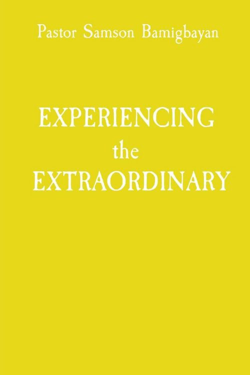 Produktbild: Experiencing The Extraordinary