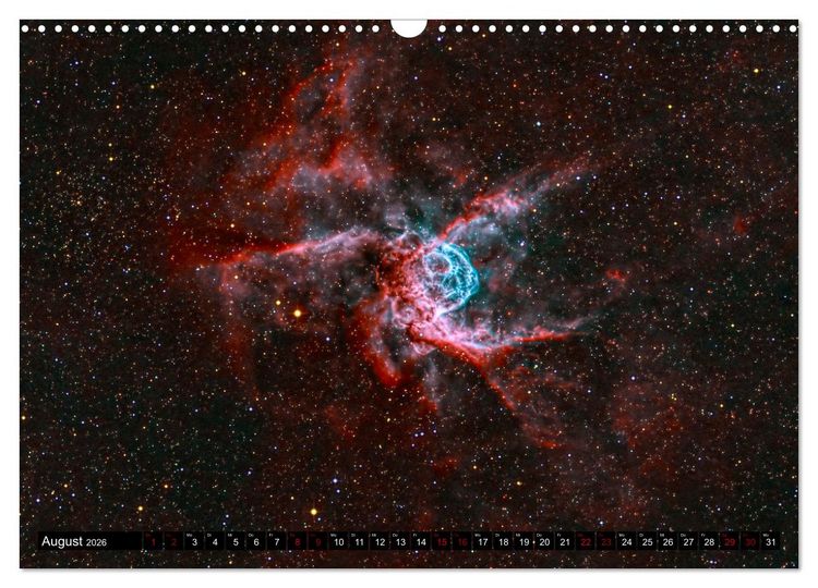Produktbild: Deepsky XVII (Wandkalender 2026 DIN A3 quer), CALVENDO Monatskalender