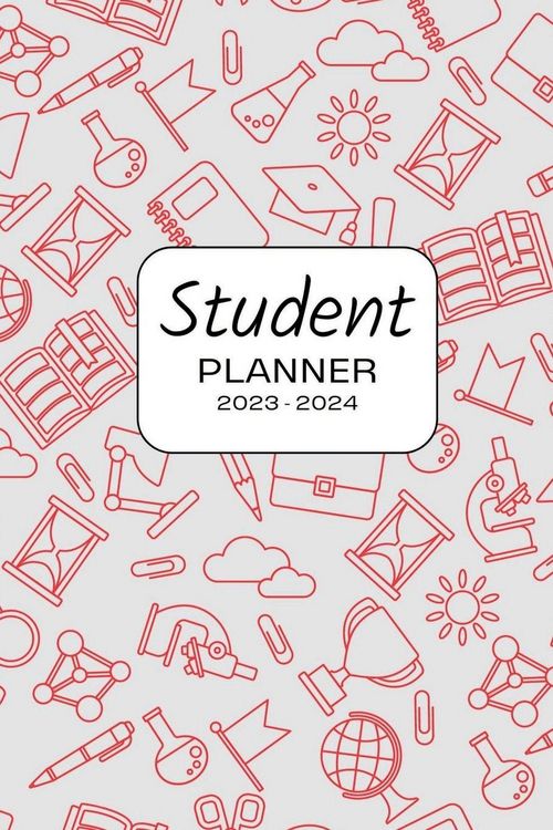 Produktbild: 2023 - 2024 Student Planner (RED)