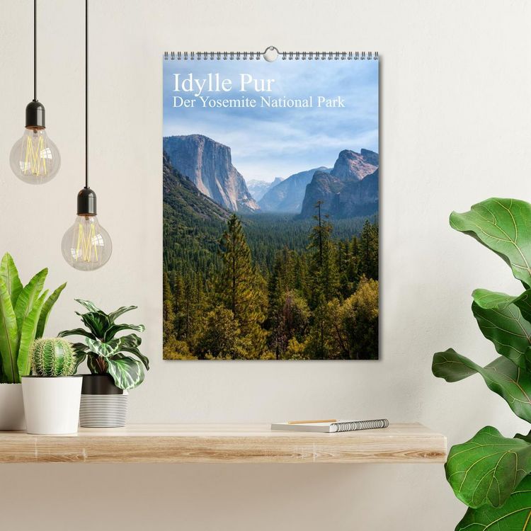 Produktbild: Idylle Pur - Der Yosemite National Park (Wandkalender 2026 DIN A3 hoch), CALVENDO Monatskalender