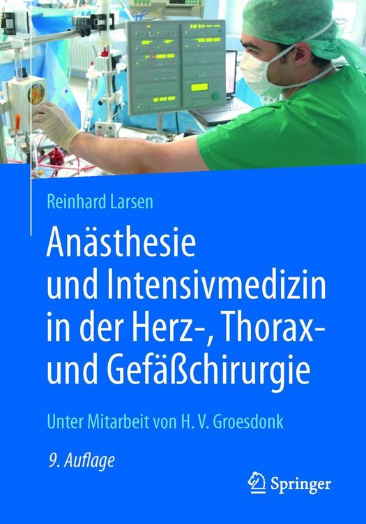 Produktbild: An&auml;sthesie und Intensivmedizin in der Herz-, Thorax- und Gef&auml;&szlig;chirurgie