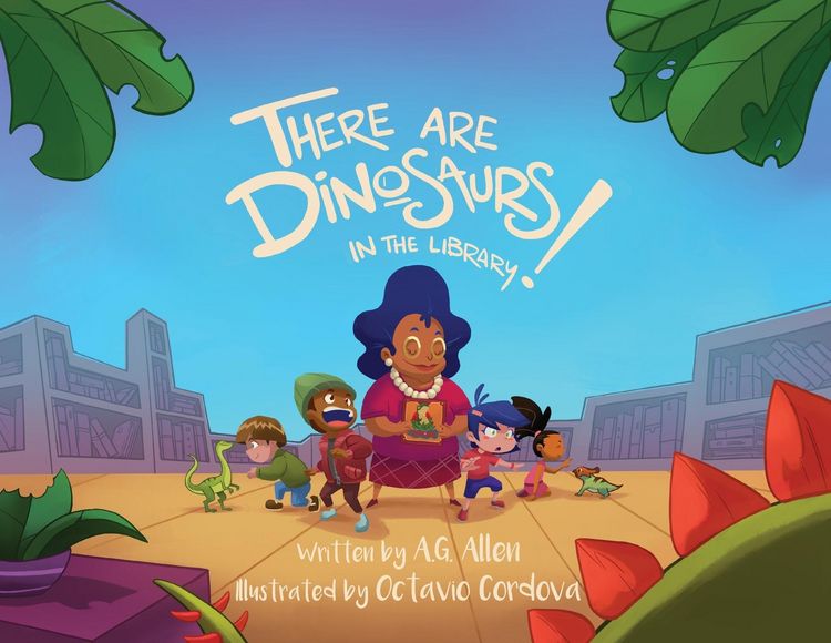 Produktbild: There Are Dinosaurs in the Library!