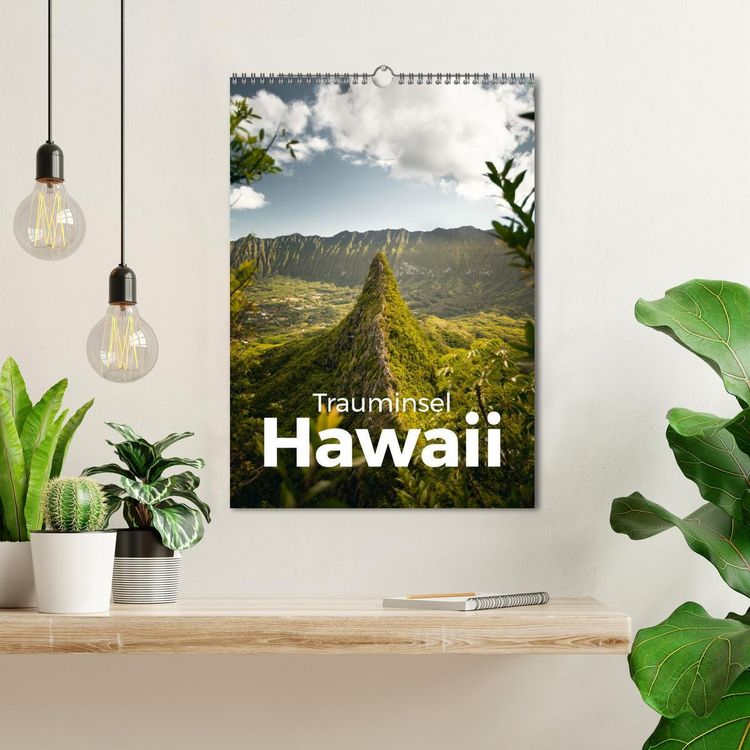 Produktbild: Trauminsel Hawaii (Wandkalender 2026 DIN A3 hoch), CALVENDO Monatskalender