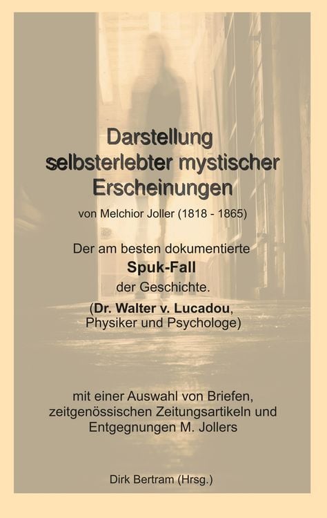 Produktbild: Darstellung selbsterlebter mystischer Erscheinungen