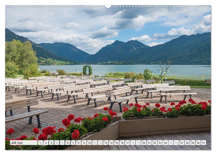 Produktbild: Schliersee-Idylle (Wandkalender 2026 DIN A2 quer), CALVENDO Monatskalender