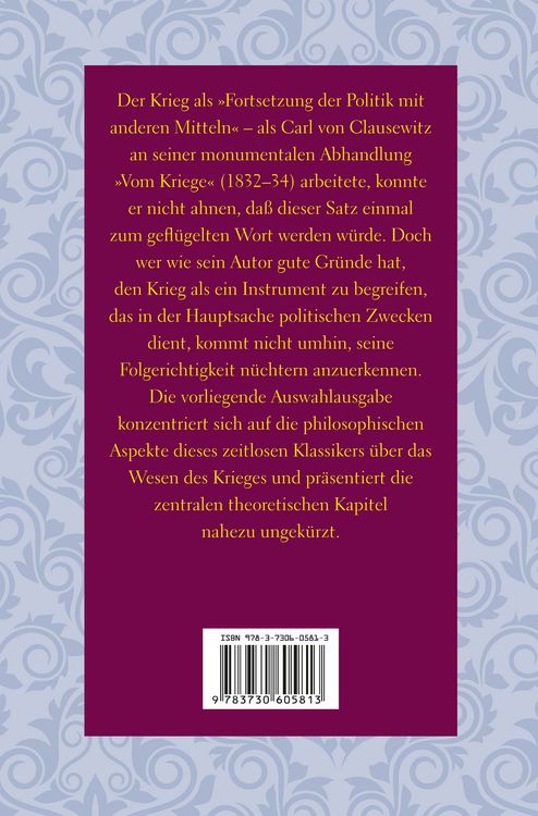 Produktbild: Vom Kriege