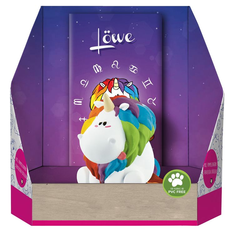 Produktbild: Pummeleinhorn Sammelfigur &ndash; Sternzeichen L&ouml;we