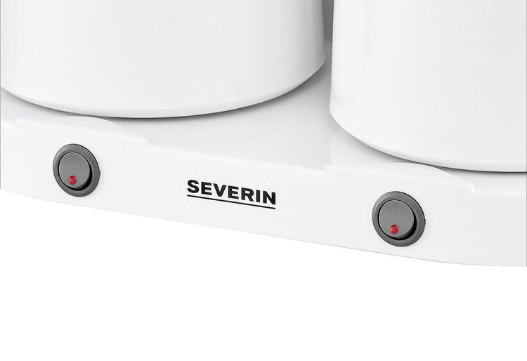 Produktbild: Severin KA 9314 Kaffeemaschine Wei&szlig; Fassungsverm&ouml;gen Tassen=16 Isolierkanne