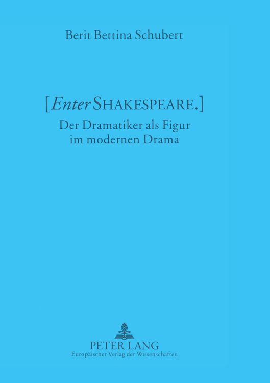 Produktbild: &laquo;Enter&raquo; Shakespeare