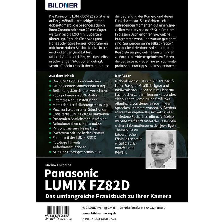 Produktbild: Panasonic LUMIX FZ82D - Das umfangreiche Praxisbuch zu Ihrer Kamera