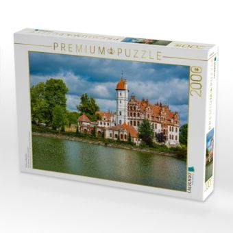 Produktbild: CALVENDO Puzzle Schloss in Basedow | 2000 Teile Lege-Gr&ouml;&szlig;e 90x67cm Foto-Puzzle f&uuml;r gl&uuml;ckliche Stunden
