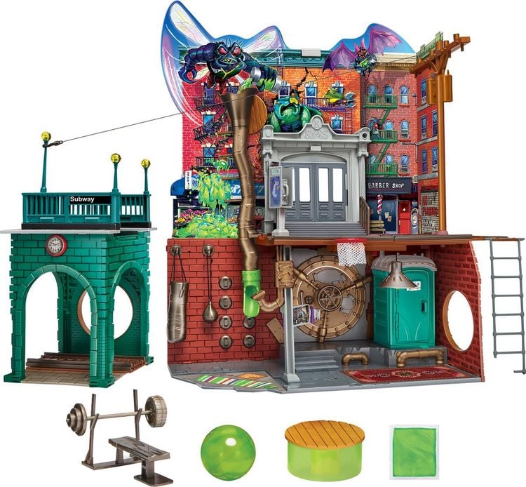 Produktbild: Tmnt Movie Sewer Lair Playset - New Version