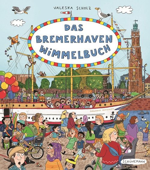 Produktbild: Das Bremerhaven-Wimmelbuch