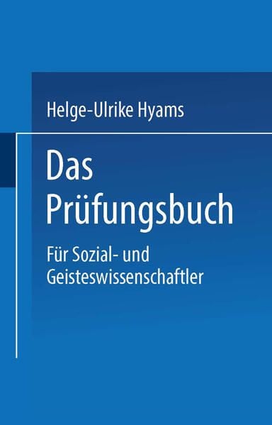 Produktbild: Das Pr&uuml;fungsbuch