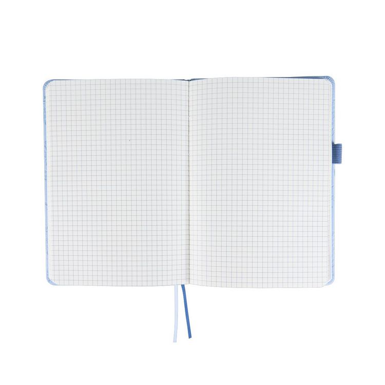 Produktbild: Idena Notizbuch Floral 80 Blatt 80g/m&sup2; kariert DIN A5