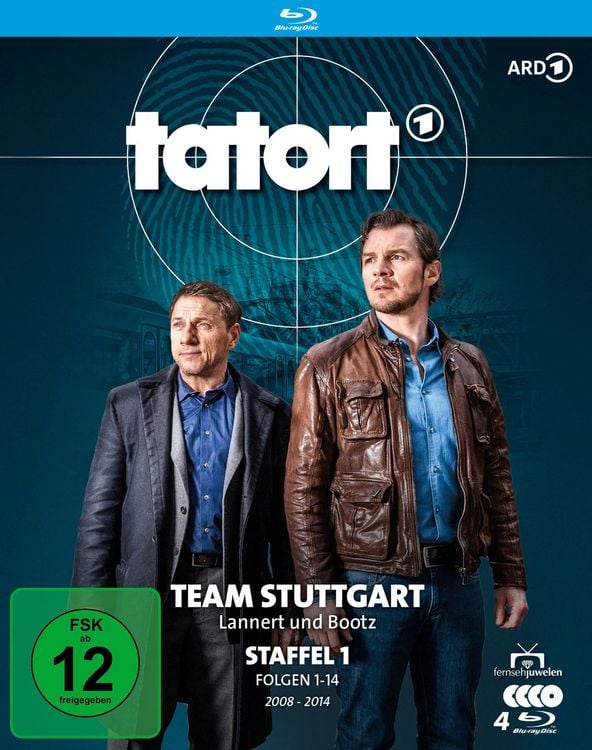 Produktbild: Tatort - Team Stuttgart (Lannert & Bootz / Richy M&uuml;ller und Felix Klare) - Staffel 1 (Folge 1-14) [4 BRs]