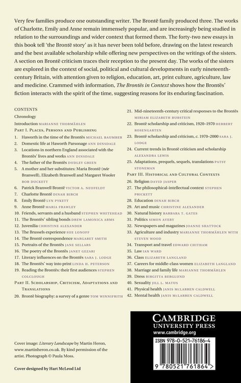 Produktbild: The Brontes in Context
