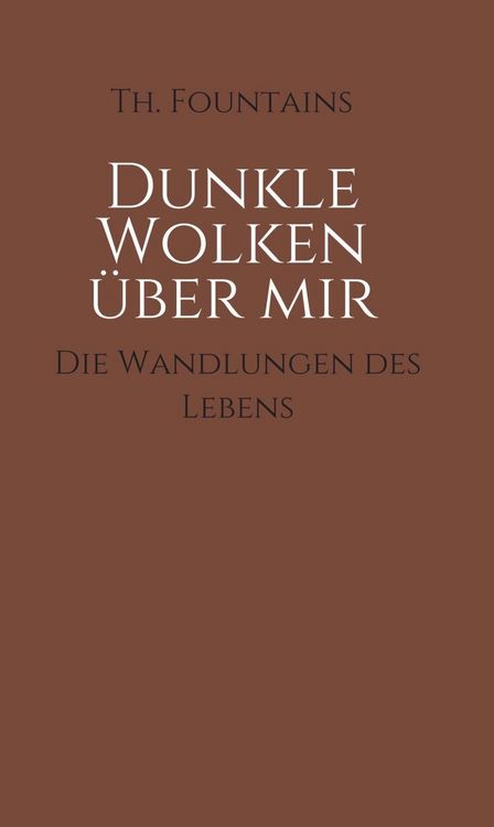 Produktbild: Dunkle Wolken &uuml;ber mir